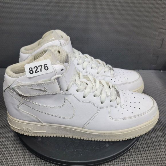Nike Other - Nike Air Force 1 Mid '07 Shoes Mens Sz 11 White Athletic Sneakers